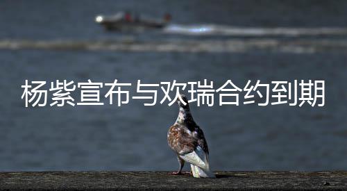 六年杨紫与欢约到瑞合的支宣布续约谢这期不感持